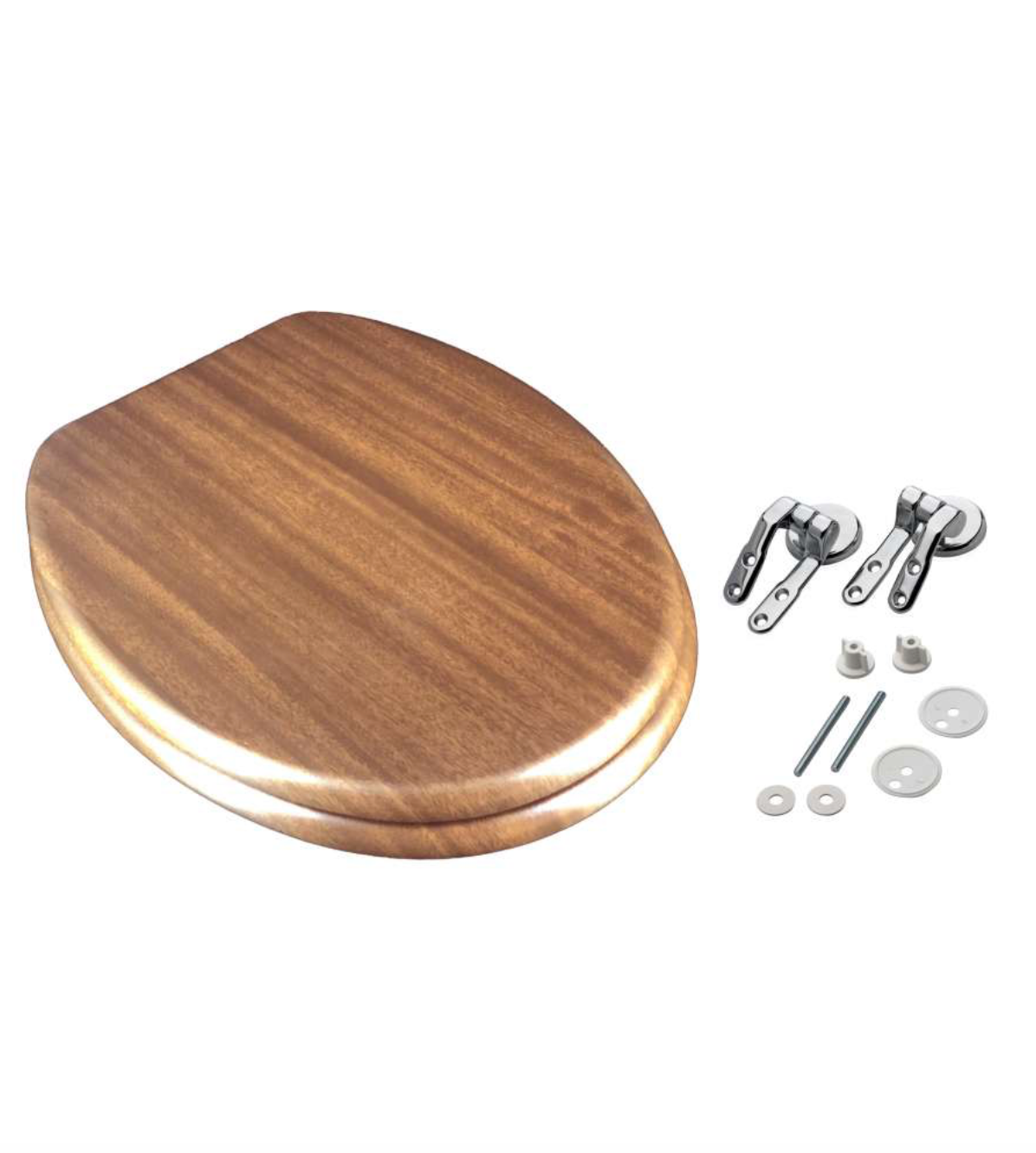 Sedile WC universale Noce Opaco Seba Sedile WC universale Noce Opaco Seba